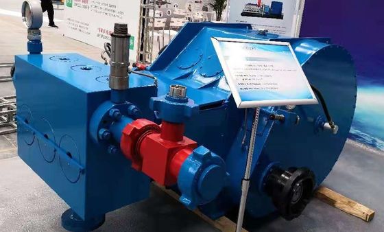 Pompa szczelinowa 1500HP z przepływem 150m³ / H (2500L / min), Ciśnienie 110MPa (15950psi)